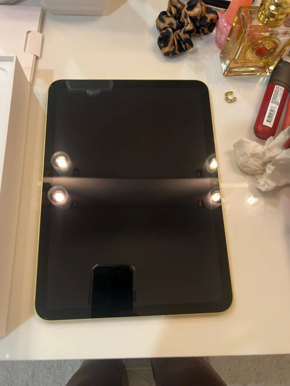 Apple iPad in Yellow Gold Finish with Charger